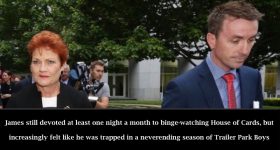 James Ashby Attempts To Keep The Faith