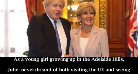 Julie Bishop Meets Boris Johnson