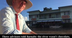 Barnaby Joyce’s Chocolate River